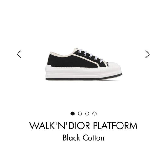 Walk'n'Dior Platform Sneaker