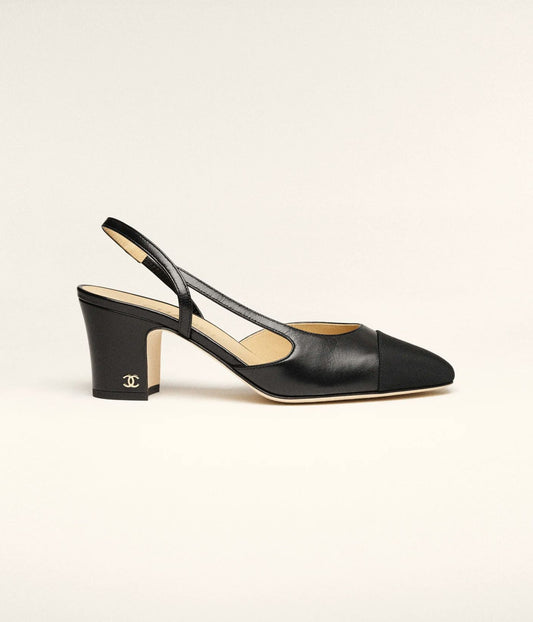 Chanel slingback heels